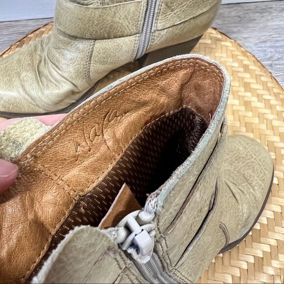 Anthropologie naya leather buckle boots - Picture 2 of 7